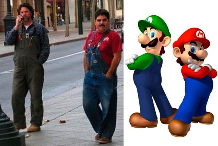 Mario Bros Lookalikes