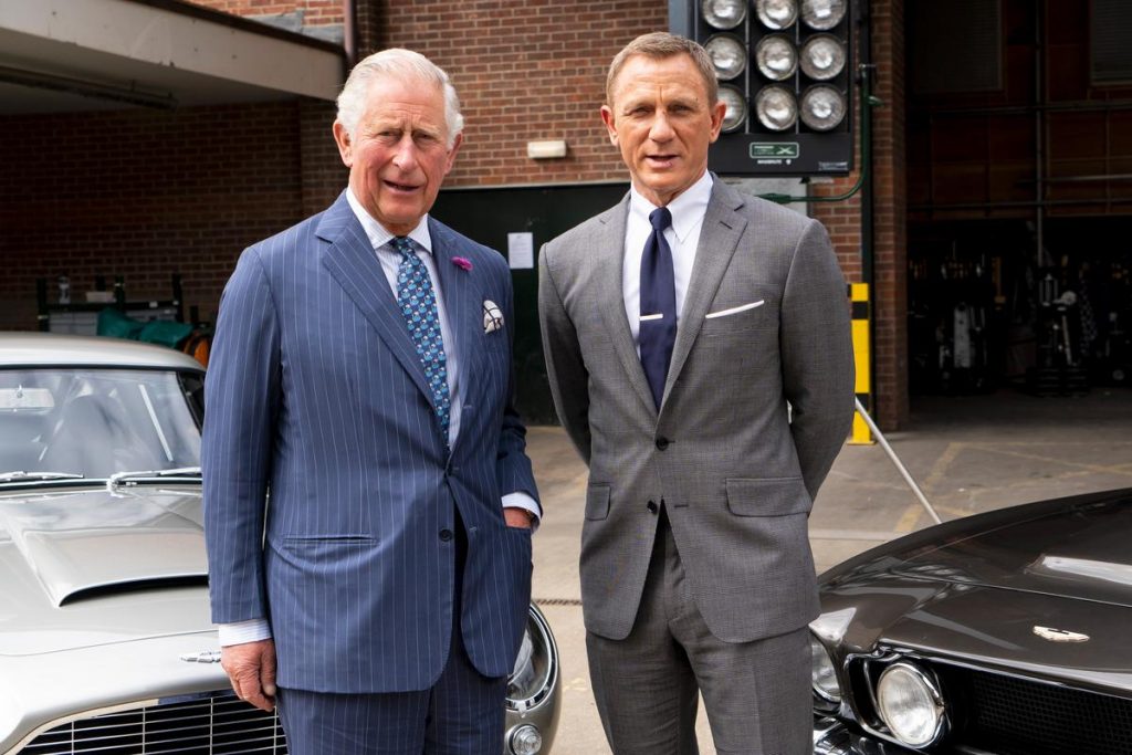 The Prince Of Wales Visits The James Bond Set