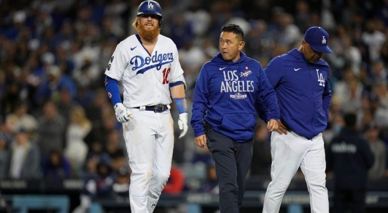 Justin Turner des Dodgers est probablement absent pour le reste des séries éliminatoires avec une tension aux ischio-jambiers