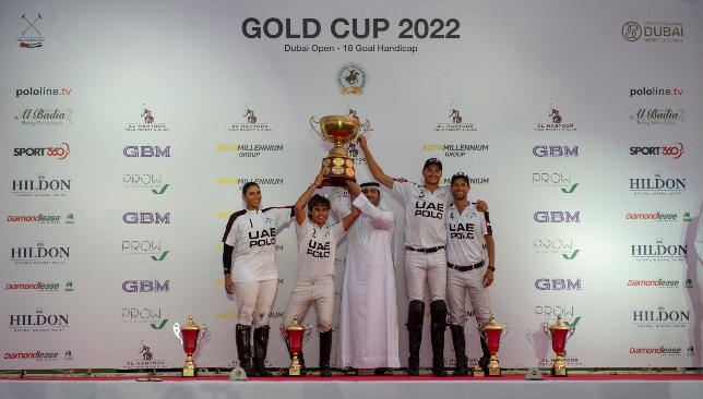 UAE Polo remporte la victoire en tant que champion de la Gold Cup 2022 Dubai Open