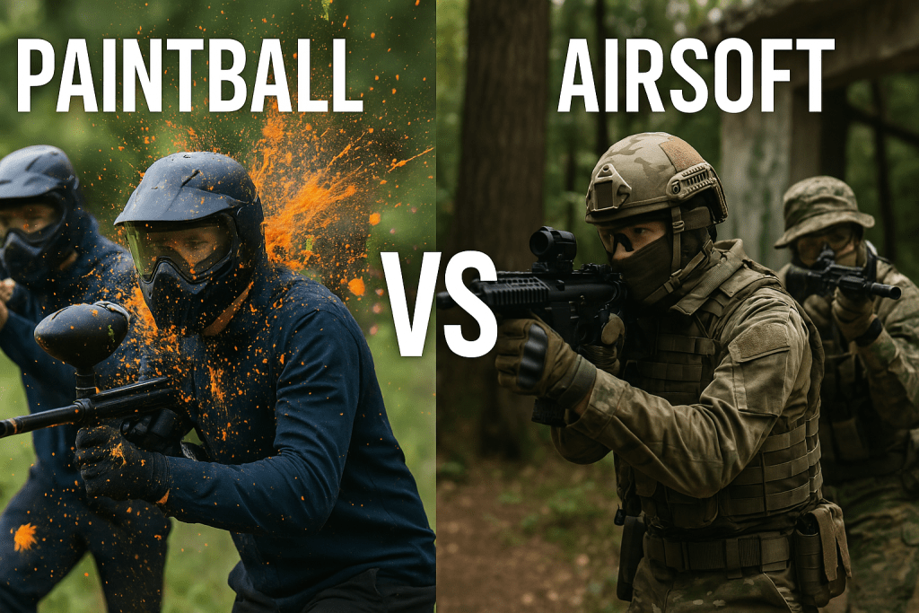 airsoft vs paintball