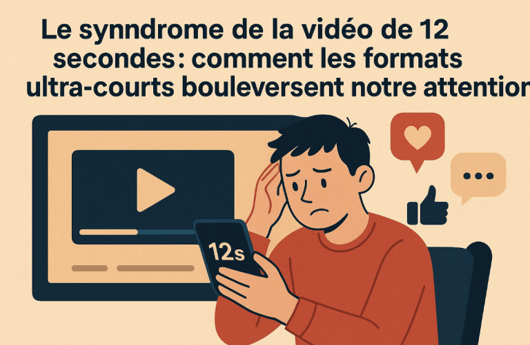 Formats ultra-courts : perte d’attention et impact digital