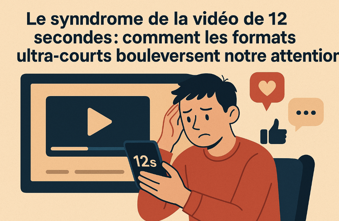 Formats ultra-courts : perte d’attention et impact digital