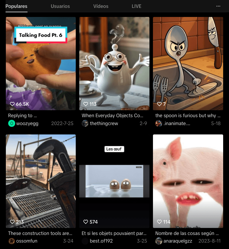 tiktok tendance objets qui parlent